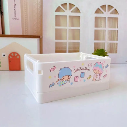 Sanrio Hello Kitty Foldable Desk Organizer Basket