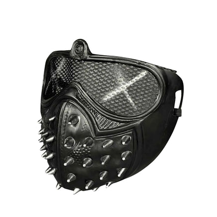 Punk Mask Halloween Dress Up Demonmask Rivetgrim Reapermask Cool Mask wrench Cosplay Halloween Costumes 3 Color One Size