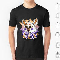 Lolbit T Shirt Cotton Men Women DIY Print Fnaf Lolbit Game Horror Five Nights At Video Game Fnaf Lolbit Animatronic Cute M-Tee-Black