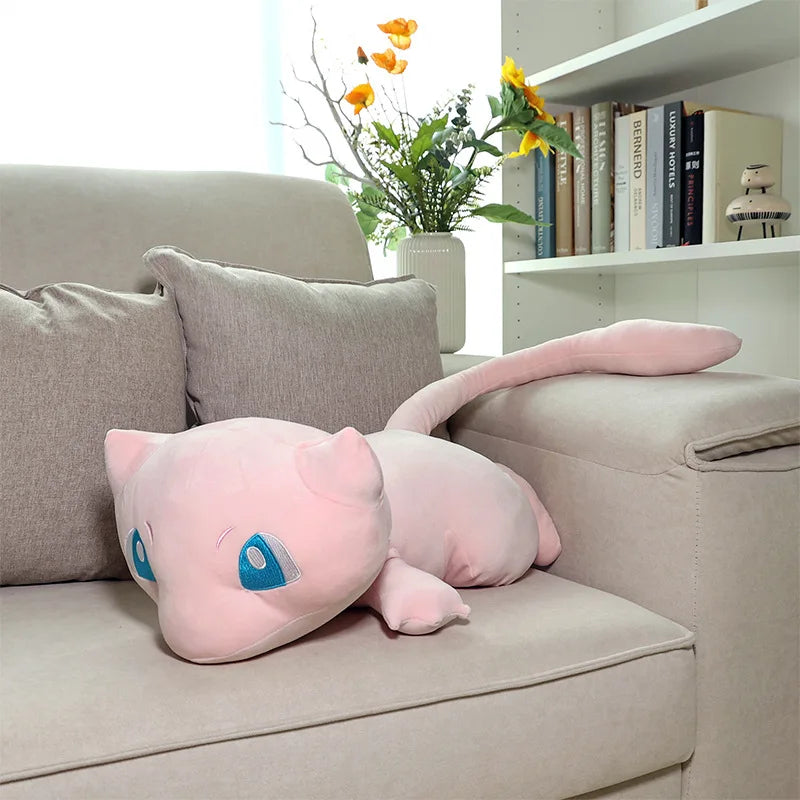 Lusy Store LLC Pokemon Sleep Slowpoke Plush Toy Cartoon Soft Throw Pillow Big Size Stuffed Children Gifts Plush