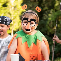 Funny Glasses Cosplay Halloween Costumes Accessory Big Nose Glasses with Eyebrows Mustache Glasses Christmas Gifts