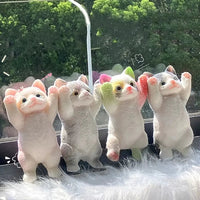 Squishy Cute Flocking Cat Stress Relief Toy, Extra Large Sensory Fidget Toys for Kids Adults Anxiety Relaxation, Squeeze Gift Lusy Store
