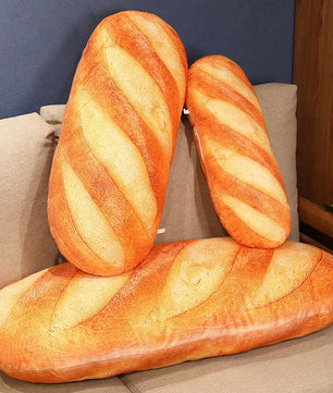 Lusy Store LLC French Bread Plush Pillow Stuffed Food Plushie Party Prop Decor Sleeping Companion Man Gift Plush