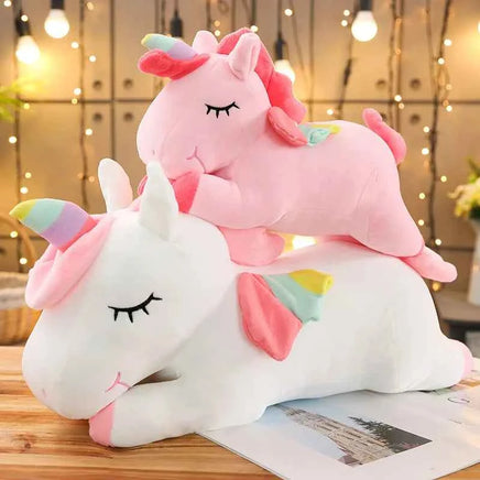 Big Size Unicorn Plush Toy Stuffed Animal Soft Sofa Plush Hug Pillow Birthday Gift Cartoon Doll Child The Bed Sleep Hug Pillow