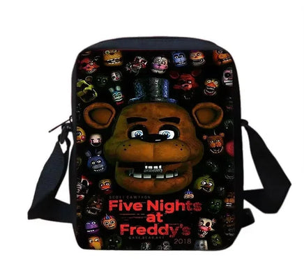 Cartoon Five Night At Freddy Child School Backpack With Shoulder Bag Pencil Bags School Bags for Boys Girls Best Gift XHOO4-KB-145-A4