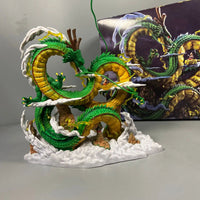 24cm Dragon Ball Anime Figure Shenron Figure Goku And Shenron Figurine Model Pvc Statue Doll Collection Room Toy Gifts Lusy Store