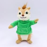 Lusy Store LLC Alvin and the Chipmunks Plush Toy Set &ndash; Soft &amp; Fluffy Stuffed Animals &ndash; 8in (20cm) &ndash; Lusy Store Stuffed Animal
