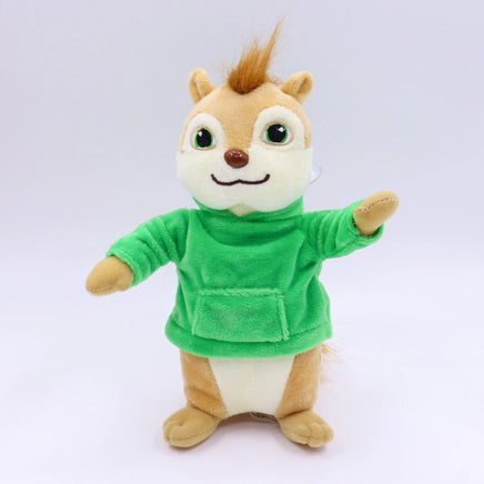 Lusy Store LLC Alvin and the Chipmunks Plush Toy Set &ndash; Soft &amp; Fluffy Stuffed Animals &ndash; 8in (20cm) &ndash; Lusy Store Stuffed Animal