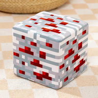 Lusy Store LLC Minecraft Steve Plush | Soft Cube Stuffed Toy | 4in/8in/12in Stuffed Animal