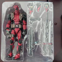 Lusy Store LLC Yamaguchi Revoltech EPIC Deadpool Action Figure Super Hero Figure Toys Collectible Model Doll Gifts Action Figure