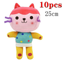 Animals Plush Gabby Dollhouse Lovely Plush Gaby Toy Plush House Cat Doll Cartoon Stuffed Animals Mermaid Cat Plushie Dolls Kids AntiqueWhite