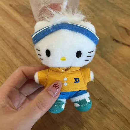 Hello Kitty Plush Sanrio Plushies Bags Toys Pendant Decorations Kawaii Plush Kitty Cat Accessories Keychain Girl Lovely Gift
