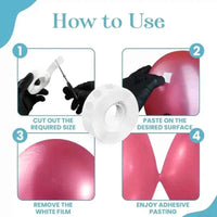 100-2000pcs Double-sided Adhesive Dots Transparent Removable Balloon Adhesive Tape Glue for DIY Wedding Birthday Party Decor