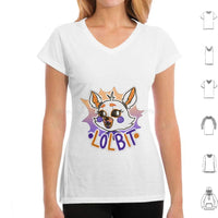 Lolbit T Shirt Cotton Men Women DIY Print Fnaf Lolbit Game Horror Five Nights At Video Game Fnaf Lolbit Animatronic Cute