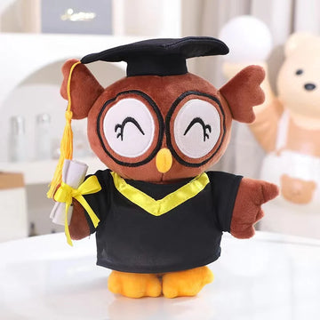 22cm Owl Squint Eye