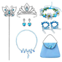 Cinderella Dress For Girls Kids Party Cosplay Halloween Costumes Kids Birthday Princess Dress Up Clothes only accessories1
