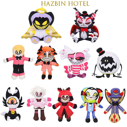 Hazbin Hotel Peluches Anime Plush Doll Charlie Morningstar Vaggie Alastor Plush Toy Soft Gifts