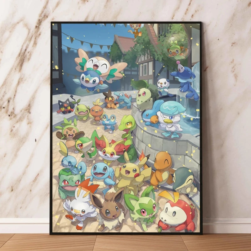 pokemon-canvas-prints-wall-art-home-classic-childrens-bedroom-decor-gifts-kid-action-figures-modular-painting-cartoon-character-23