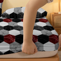 Lusy Store 1 Piece of Fashion Marble Pattern Frosted Bedsheet, Bedroom Printed Bedspread, Bedding (Excluding Pillowcases) 
