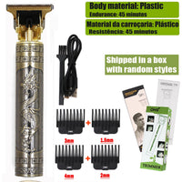 T9 Hair Clipper Repair Beard Shaving Body Hair Trimmer Clippers Electric Machine Men Haircut Machine 0mm Barber Shaver Lusy Store