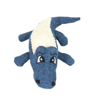 Interactive Alligator Dog Toy, Plush & Squeaky Sound, Chewable & Teeth Grinding, Training Toy for Dogs I