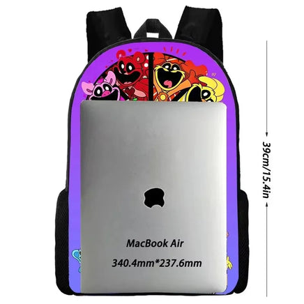 Game F-five N-nights at F-freddy's Child School Backpack with Lunch Bags ,Pencil Bags ,School Bags for Boys Girls