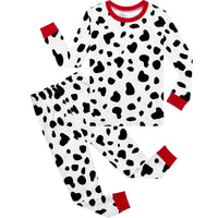 Kids Pajamas Set Boy Dalmatian Pyjamas Toddler Halloween Carnival Christmas Clothes Infant Cartoon Party Gift Photography Pjs Dalmatian