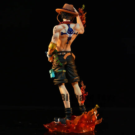 Lusy Store LLC One Piece Figure Ace Figure PVC 23cm Collectible Statue Model Toys Gifts Action Figure