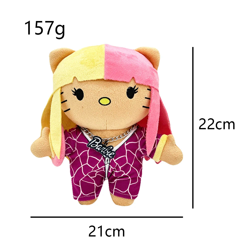 Lusy Store LLC Melanie Martinez Plush Doll Double Ponytail Girl Stuffed Toys Boys Girls Fans Plush