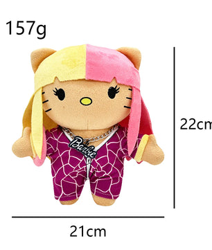 Lusy Store LLC Melanie Martinez Plush Doll Double Ponytail Girl Stuffed Toys Boys Girls Fans Plush