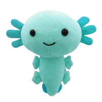 7pcs Kawaii Axolotl Plush Toy Cartoon Cute Animal Stuffed Plushie Doll For Kids Birthday Christmas Halloween Gifts
