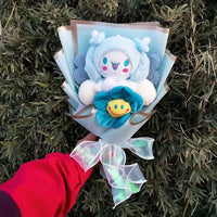 Kuromi My Melody Cinnamoroll Hello Kitty Plush Bouquet Woman Valentine's Day Girls Christmas Gifts Cinnamoroll-18