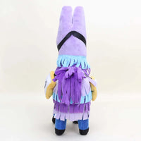Lusy Store LLC Pink Bear Purple Alpaca Horse Plush Doll Soft Cotton Cute Stuffed Figure Doll Plush