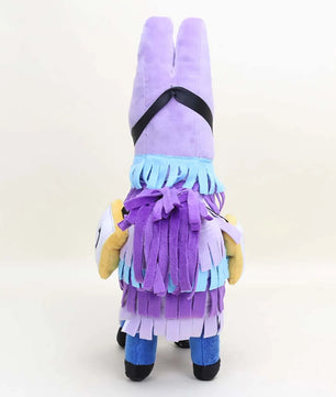 Lusy Store LLC Pink Bear Purple Alpaca Horse Plush Doll Soft Cotton Cute Stuffed Figure Doll Plush