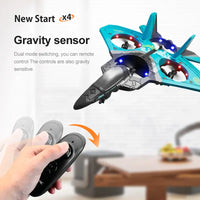 Lusy Store LLC V17 RC Remote Control Airplane Toys