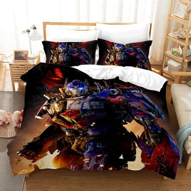 Transformers Movie 3D Printed Comforter Cover / Duvet Cover Set Twin Full Queen King Size Bedding Set Bed Linens Bedclothes Gift Lusy Store