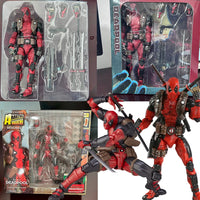 Lusy Store LLC Yamaguchi Revoltech EPIC Deadpool Action Figure Super Hero Figure Toys Collectible Model Doll Gifts Action Figure