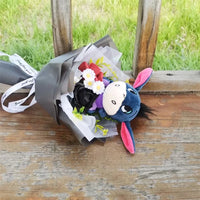 Lusy Store LLC Winnie the Pooh Tigger Piglet Eeyore Plush Creative Gifts Girlfriend Valentine Day Bouquet