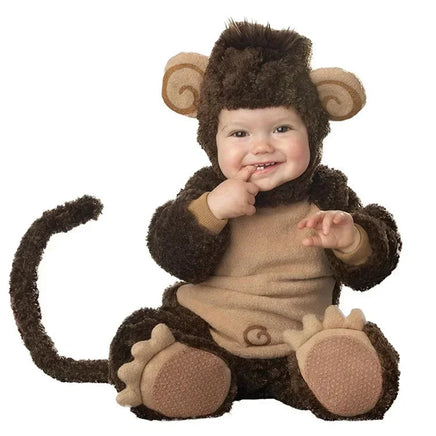 2024 New Arrival High Quality Baby Boys Girls Halloween Dinosaur Costume Romper Kids Clothing Set Toddler Co-splay Triceratops Gold