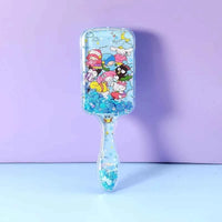 Cartoon Sanrio Air Cushion Comb Kuromi Cinnamoroll MyMelody Anime Girl Kawaii Comb Cartoon Square Massage Comb Accessories style 10