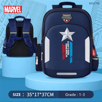 Spiderman Backpack New School Bags For Boys Primary Student Shoulder Grade 1-3 Mochilas B106