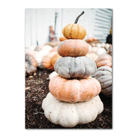 Autumn Decoration Canvas Poster Yellow Leaves Fall View Wall Art Print Pumpkin Painting Halloween Picture Living Room Home Decor 18