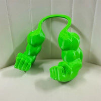 Pet Cat Muscle Arms 3d Creative Strong Man Giant Arms Halloween Cat Costume Accessory Cat's Neck Arm With Muscle For Pet Cosplay A