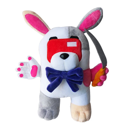 Lusy Store 2025 New FNAF Fazbear's Piazzaria Plush Toys Security Breach Rabbit Crocodile Dog Cute Plush Toy Game Dolls Baby Gift 25CM 