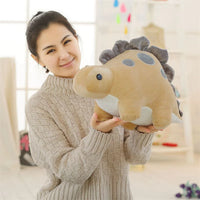 Lusy Store LLC Triceratops Dinosaur Stuffed Toy &ndash; Soft Plush Animal &ndash; 11.8/19.7in &ndash; Lusy Store Stuffed Animal