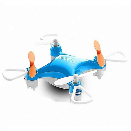 Drone Mini Remote Control Aircraft New Children's Toy Micro Aircraft Fixed Height Quadcopter blue