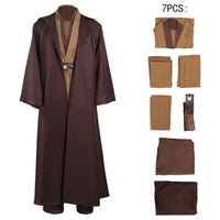 Halloween Jedi Cosplay Star Wars Costume - Unisex Warrior Anime Outfit
