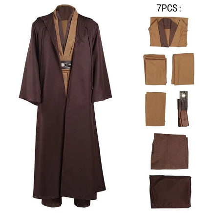 Halloween Jedi Cosplay Star Wars Costume - Unisex Warrior Anime Outfit
