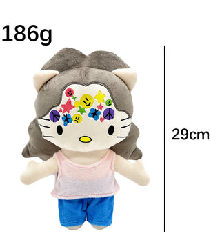 Lusy Store LLC Melanie Martinez Plush Doll Double Ponytail Girl Stuffed Toys Boys Girls Fans Plush