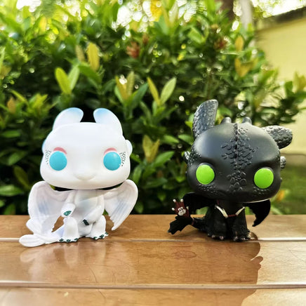 FUNKO How To 686# Train Your Dragon Toothless Light Fury 687# Figure Model Toy 10cm PVC Doll Collection Toys for Children Gifts‘ Lusy Store